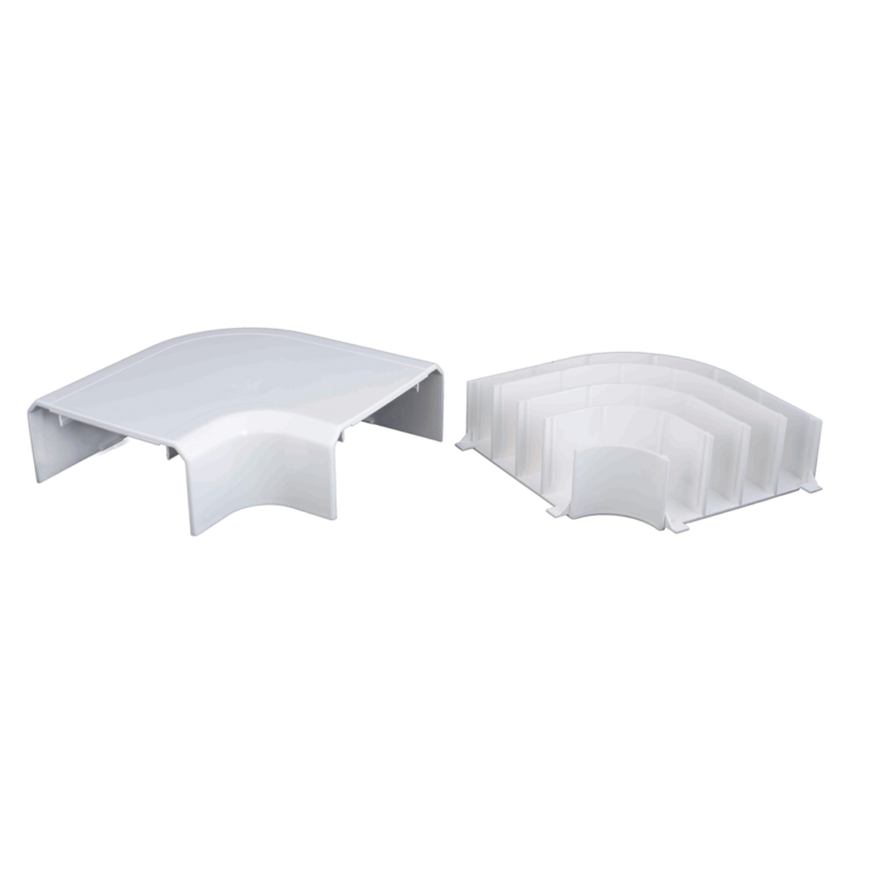 angulo-plano angulo para canaleta