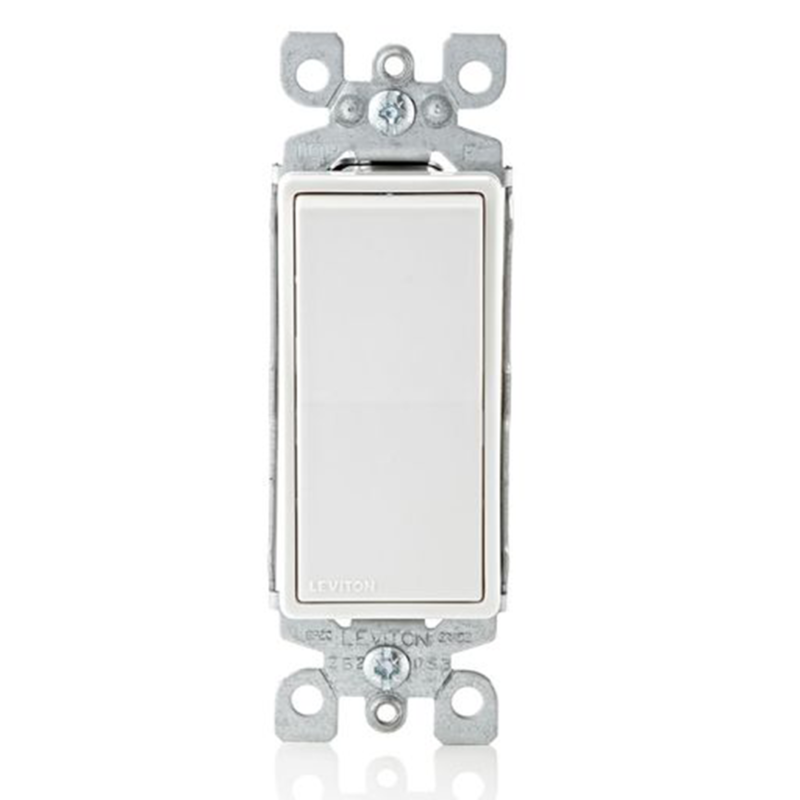 interruptor sencillo decora leviton