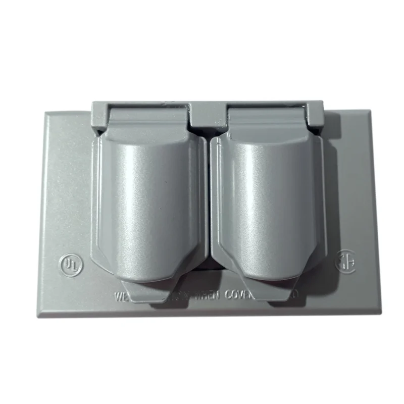 Placa Doble para Intemperie Leviton placa doble para intemperie leviton