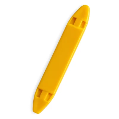 marcador tipo flecha amarillo sin impresion