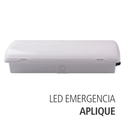 luminaria led de emergencia aplique