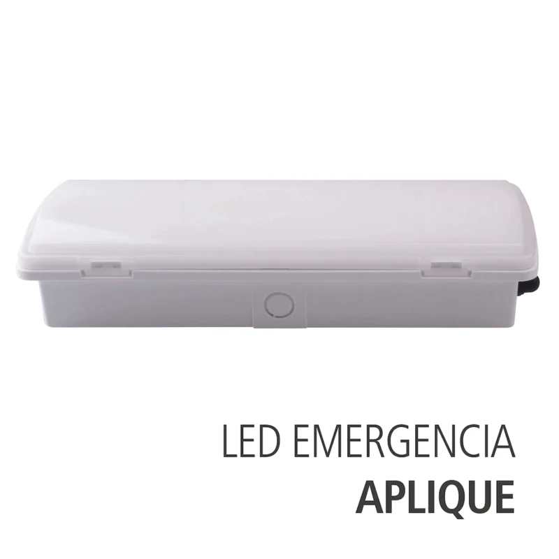 Luminaria LED de Emergencia Aplique 4W IP65 350 lm luminaria led de emergencia aplique