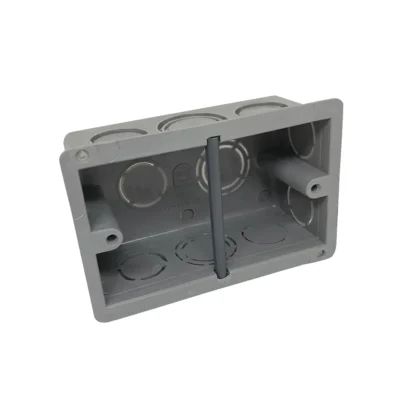 caja rectangular 2x4 plástica