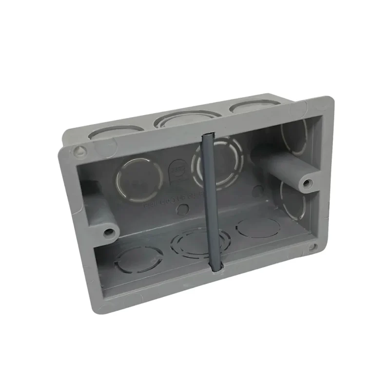 Caja Rectangular 2x4 Plástica RETIE CILES caja rectangular 2x4 plástica