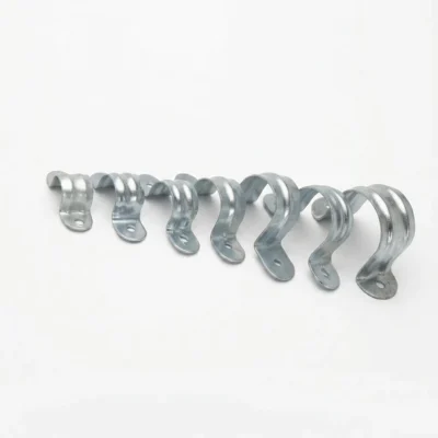 grapa doble oreja pvc
