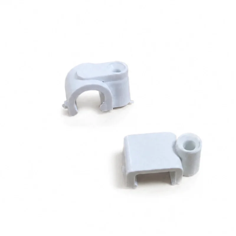 Grapa Plástica Redonda para Cable Anyul x 50 Unidades | Fijación de Cableado grapa plastica redonda para cable