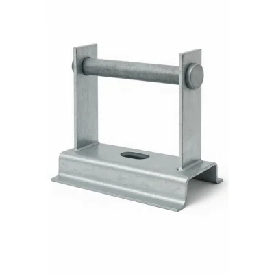 Percha galvanizada para poste