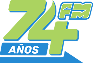 logo 74 anos